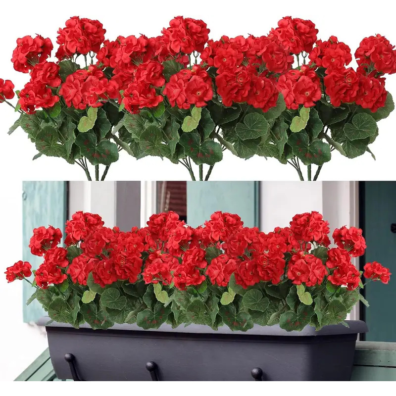 Bonsai Garden Gift - 1/5 szt. Sztuczna roślina Jedwabna Begonia