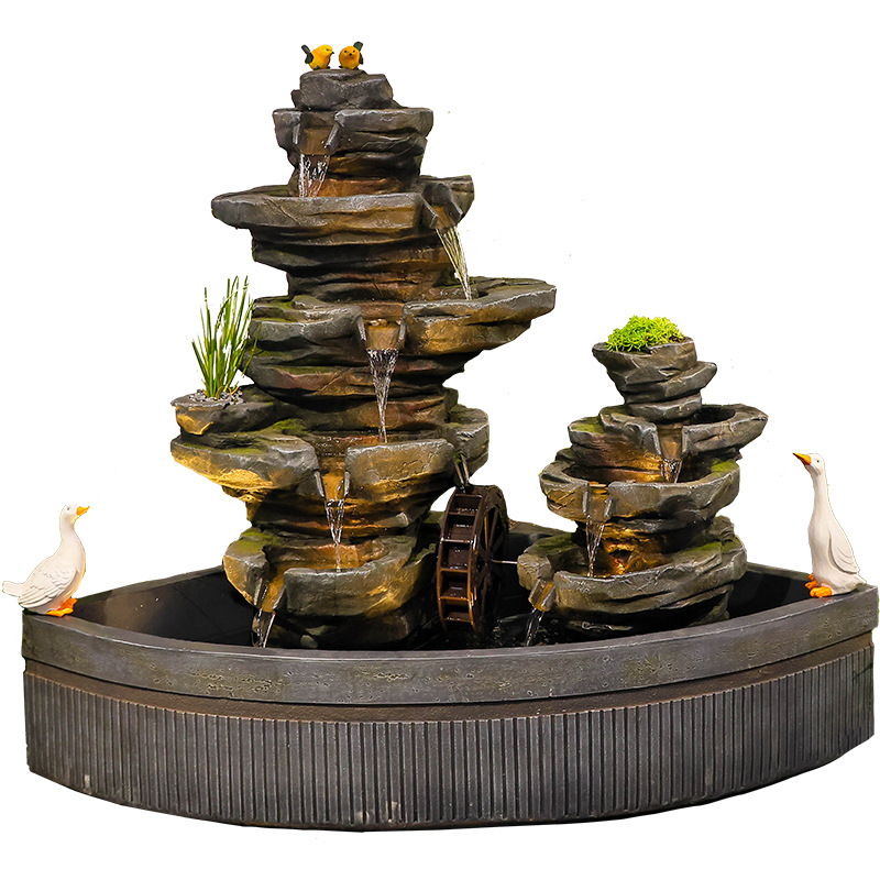 Bonsai Garden With Pond - Ozdoby do oczek wodnych w ogrodzie,
