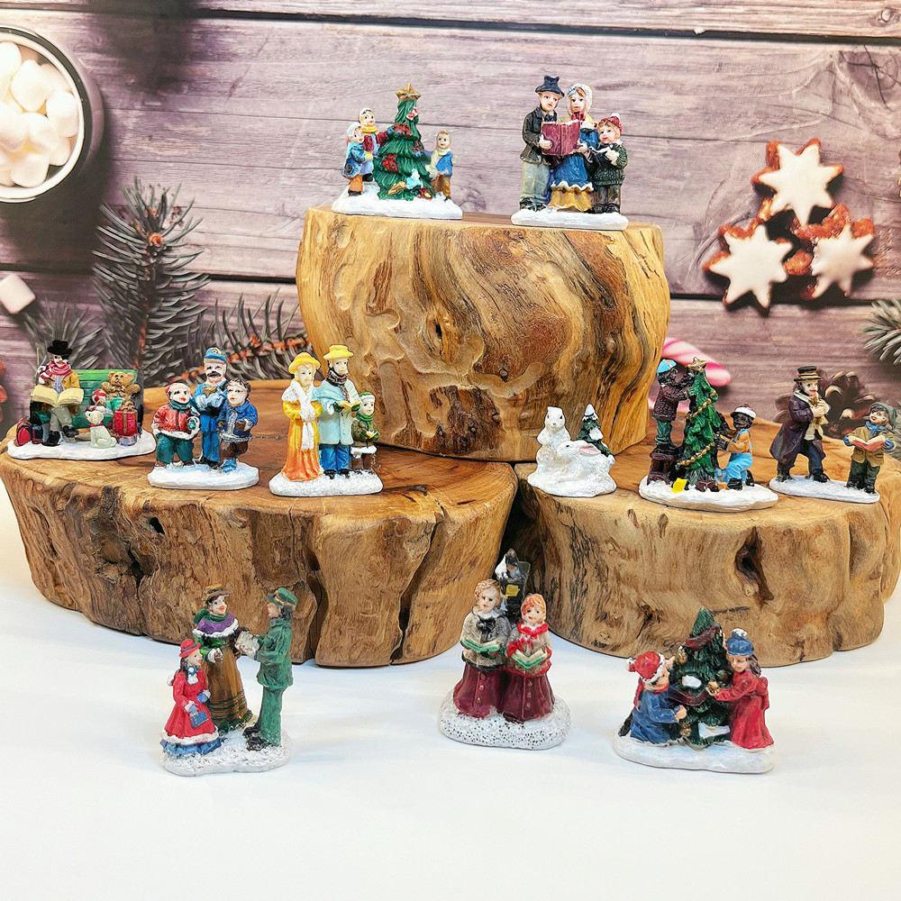Bonsai Garden Gift - Miniaturowa lalka Mini figurki piaskownica stołowa