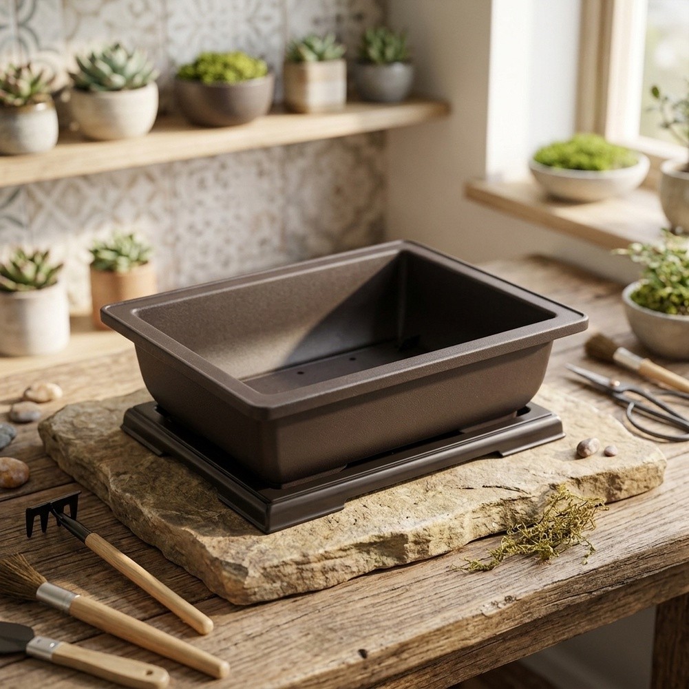 Podstawka pod doniczkę, odkryw – Bonsai Garden Backyard recenzja i cena