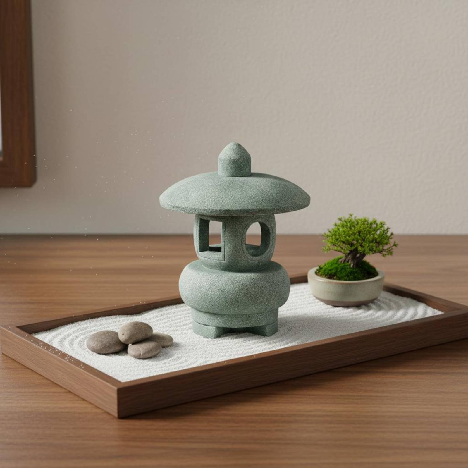 Miniaturowa Kamienna Latarnia  – Bonsai Garden Gift recenzja i cena
