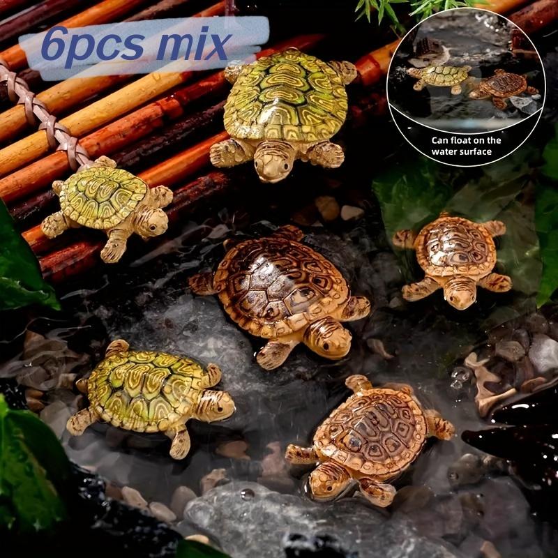 6 Miniatur Żółwi do Dekoracji  – Bonsai Garden With Pond recenzja i cena