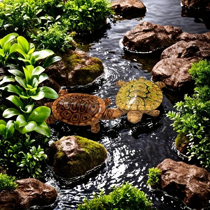 6 Miniatur Żółwi do Dekoracji  – Bonsai Garden With Pond recenzja i cena