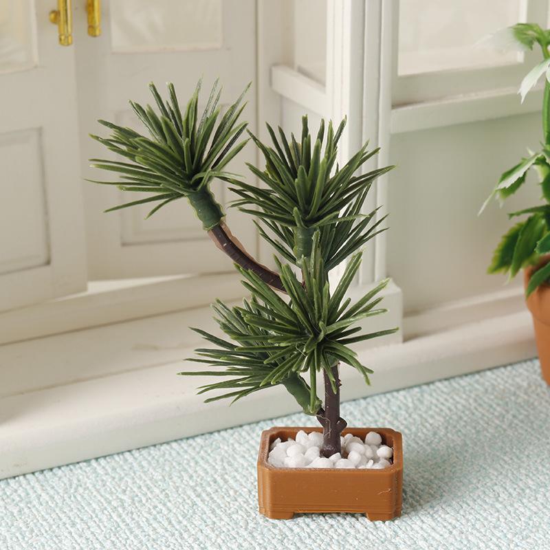 1 szt. 1/12 Domek dla lalek Sy – Bonsai Garden Decor recenzja i cena