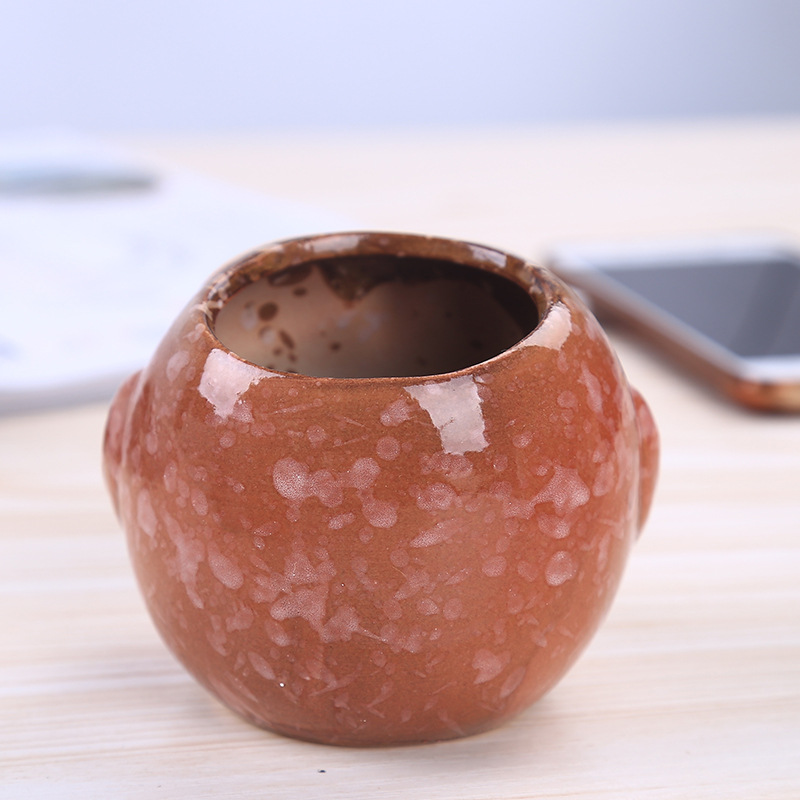 Mini Ceramiczna Sowa Doniczka  – Bonsai Garden Gift recenzja i cena